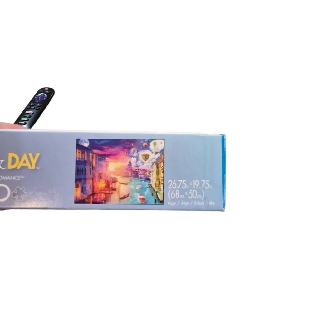 Buffalo Games - Night & Day, Venice, City of Romance - 1000 Piece Jigsaw Puzzle